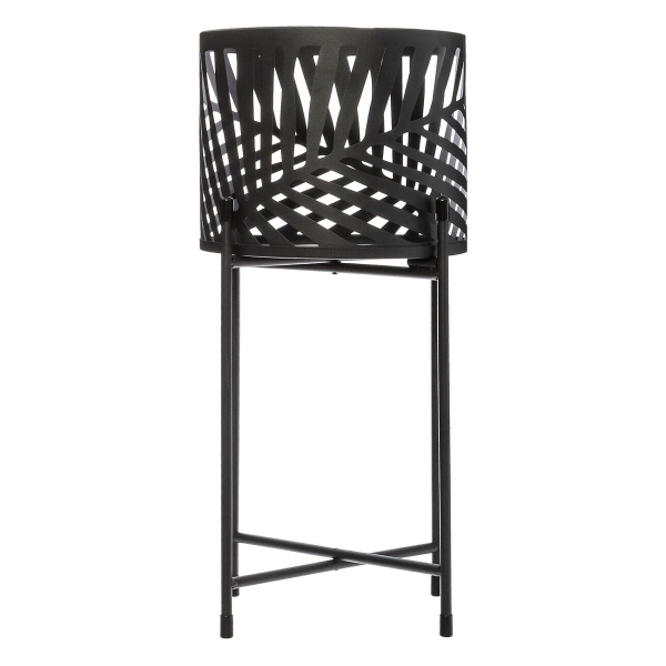 Κασπώ Με Βάση (Σετ 2τμχ) A-S Leaf Black 168555