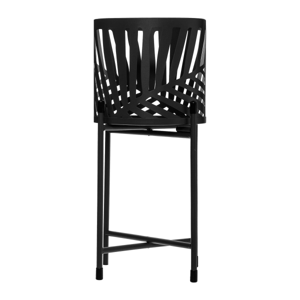 Κασπώ Με Βάση (Σετ 2τμχ) A-S Leaf Black 168555