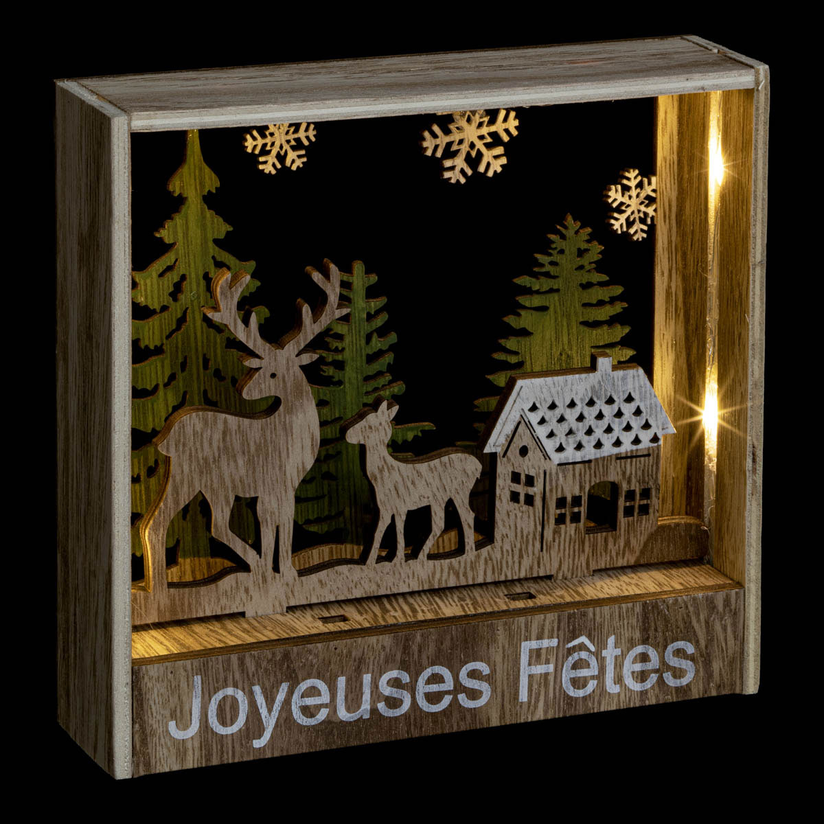 Χριστουγεννιάτικο Διακοσμητικό Με Led (18×17) F-R Frame 878508