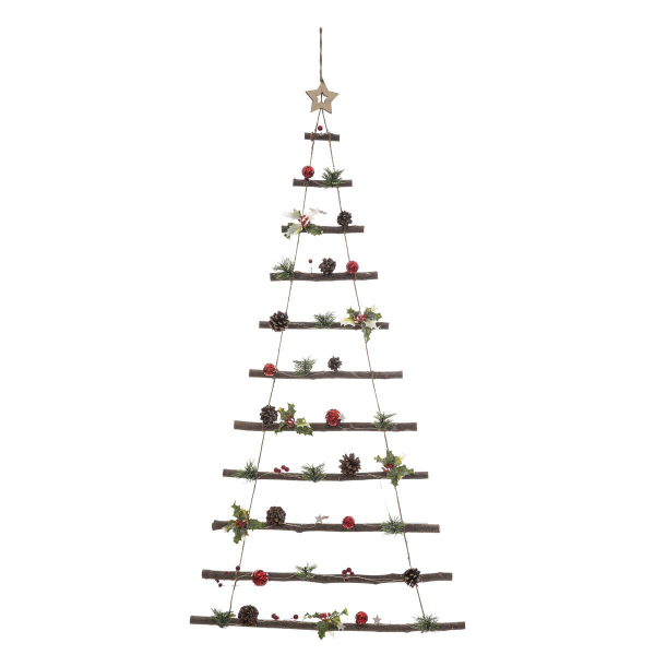 Χριστουγεννιάτικο Κρεμαστό Δεντράκι Με Led (60x120) A-S Deco Tree 183769