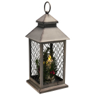 Χριστουγεννιάτικο Φανάρι Led Με Μπαταρία (13x13x31) F-R Grid Lamp Box 152691