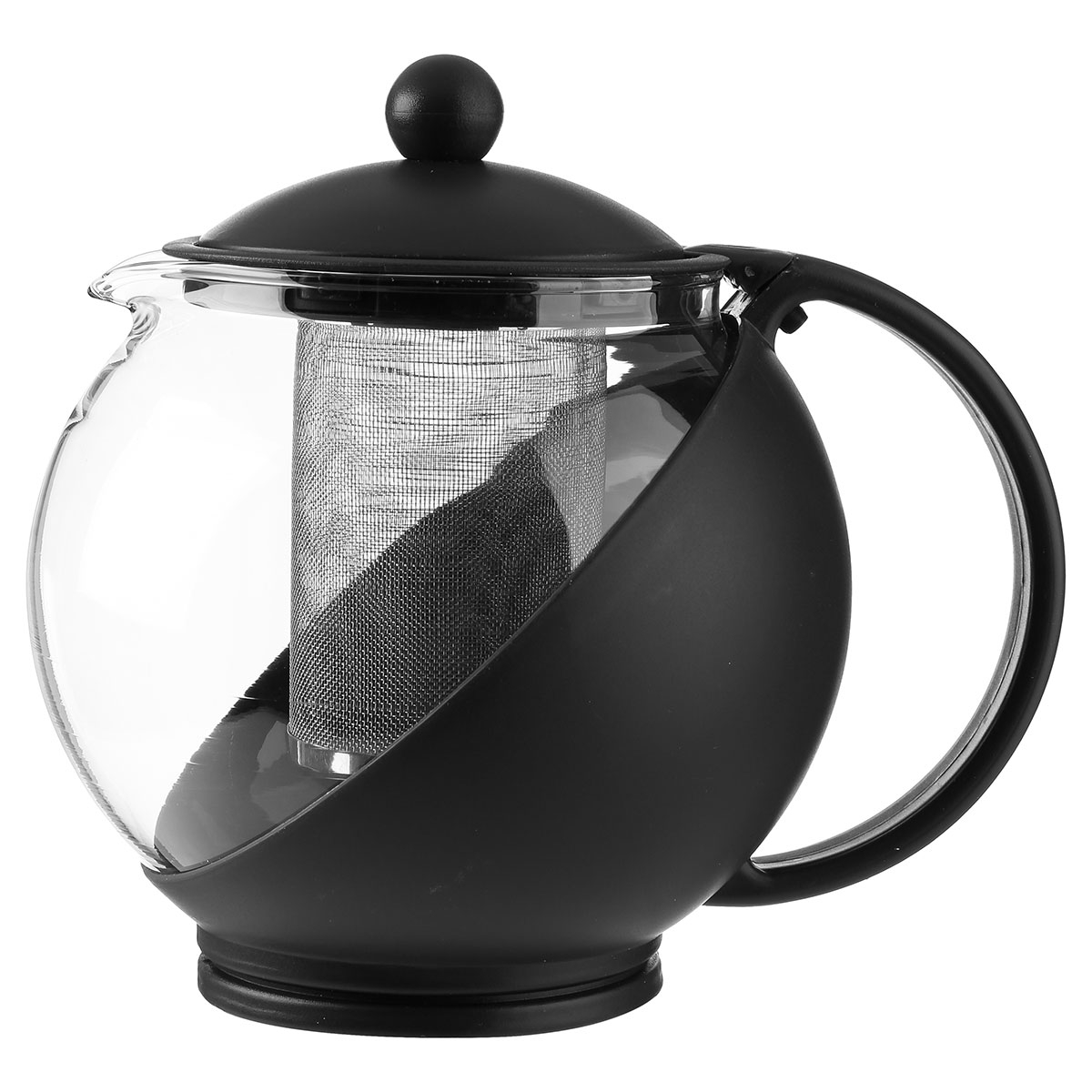 Τσαγιέρα Με Ανοξείδωτο Φίλτρο 1250ml S-D Teapot Black 461722180