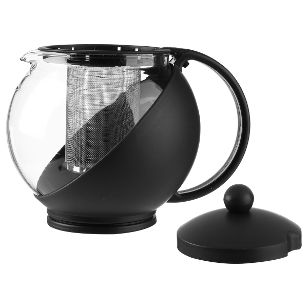 Τσαγιέρα Με Ανοξείδωτο Φίλτρο 1.25lt S-D Teapot Black 461722180