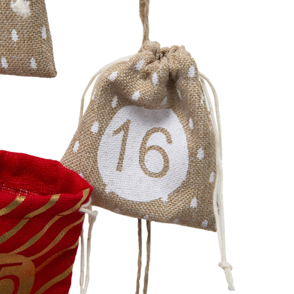 Χριστουγεννιάτικο Κρεμαστό Ημερολόγιο A-S Calendar Pouch 176846