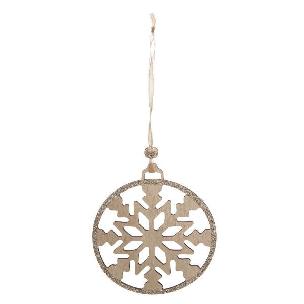 Χριστουγεννιάτικο Στολίδι (Φ9.5) A-S Round Snowflake 184303