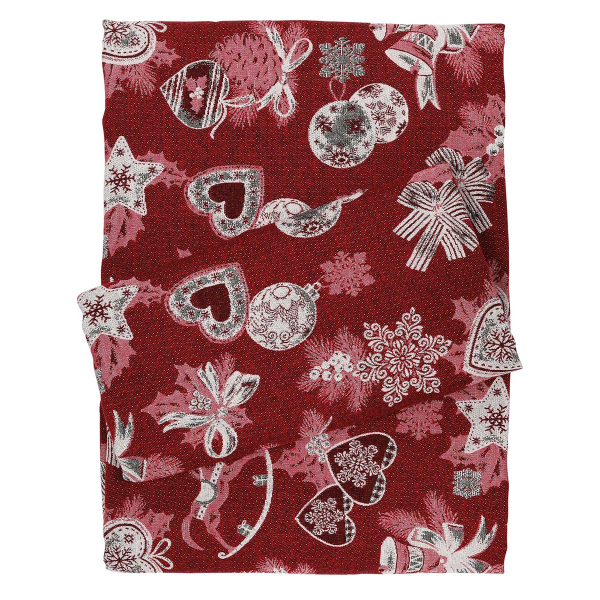 Χριστουγεννιάτικο Τραπεζομάντηλο (140x180) Das Home Christmas 0626