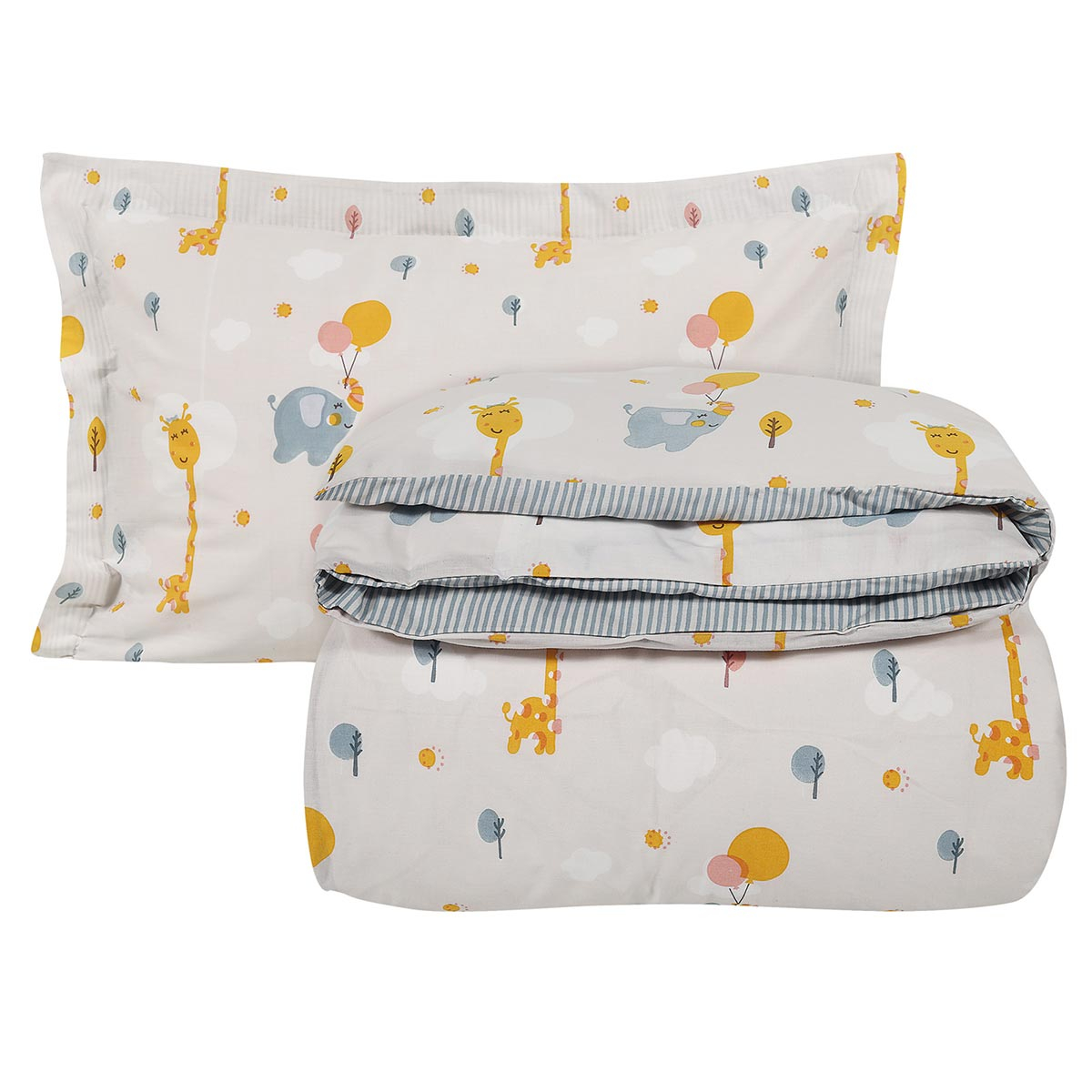 Παπλωματοθήκη Μονή (Σετ 160X240) 2 Όψεων Das Home Kids Line 4824 Παιδικά Λευκά Είδη Παπλωματοθήκες Παιδικές Spitishop