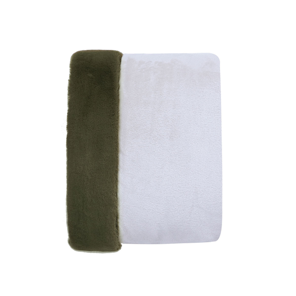 Ριχτάρι Διθέσιου Καναπέ Fleece (180x240) Kentia Stylish Harry 10 Ecru/Green
