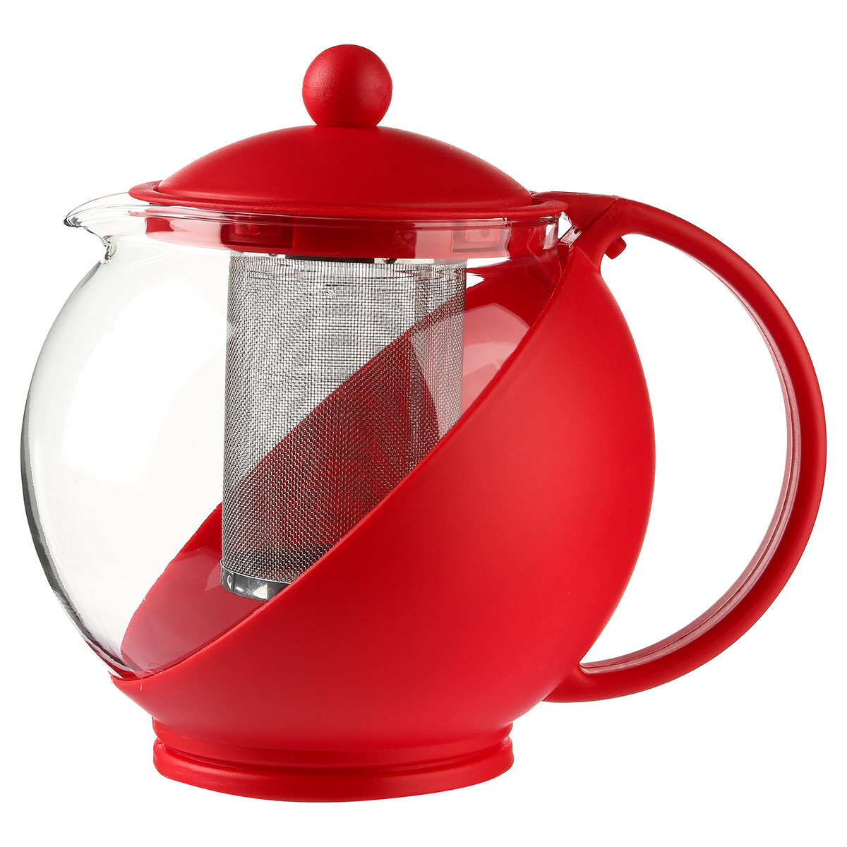Τσαγιέρα Με Ανοξείδωτο Φίλτρο 1250ml S-D Teapot Red 461722180 220979