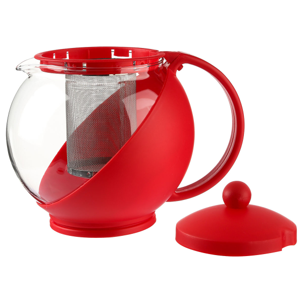 Τσαγιέρα Με Ανοξείδωτο Φίλτρο 1.25lt S-D Teapot Red 461722180