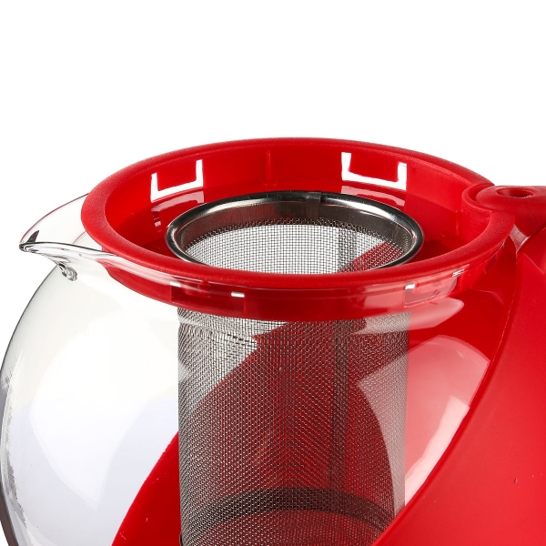 Τσαγιέρα Με Ανοξείδωτο Φίλτρο 1.25lt S-D Teapot Red 461722180