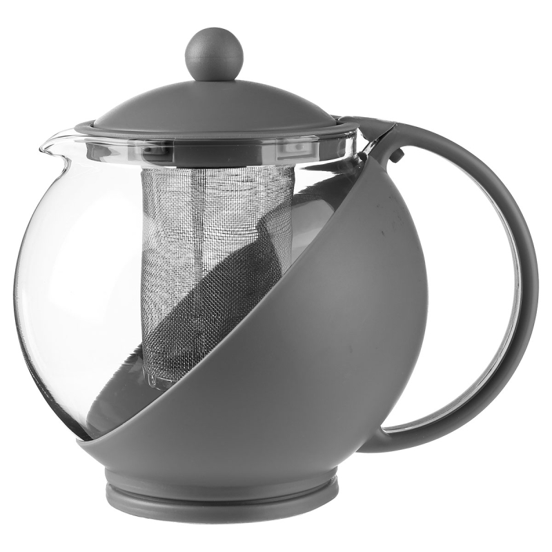 Τσαγιέρα Με Ανοξείδωτο Φίλτρο 1.25lt S-D Teapot Grey 461722180