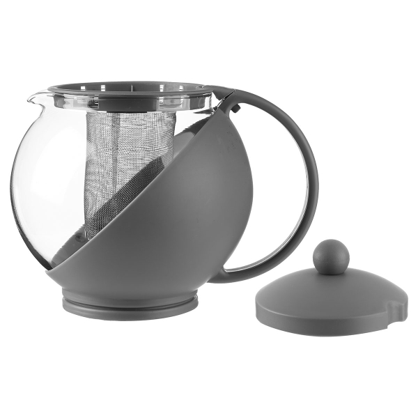Τσαγιέρα Με Ανοξείδωτο Φίλτρο 1.25lt S-D Teapot Grey 461722180
