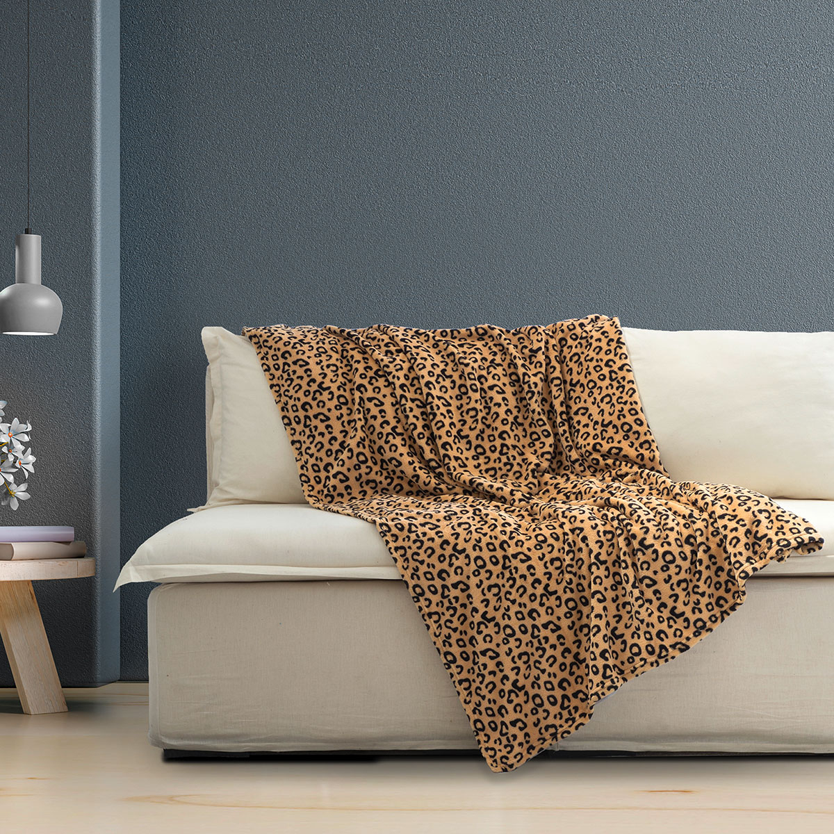 Διακοσμητικό Ριχτάρι Fleece/Κουβέρτα Καναπέ (130×170) Kocoon Zola