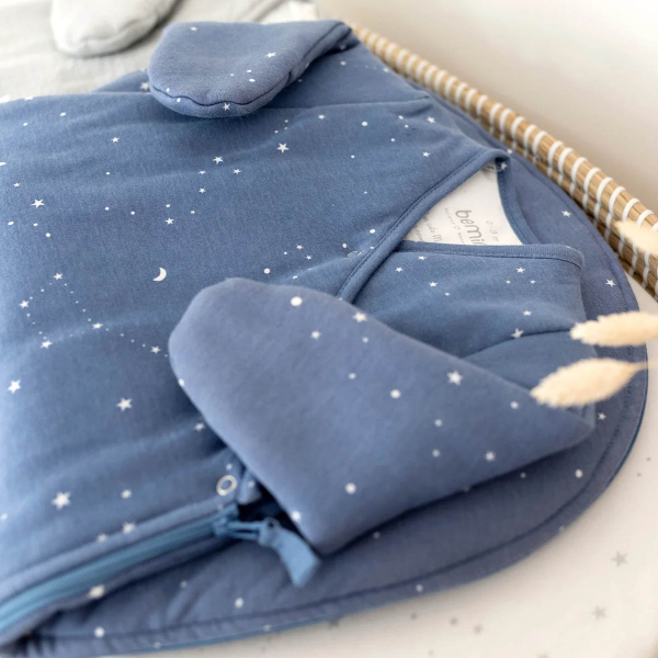 Χειμερινός Υπνόσακος 3 Tog (0-3 Μηνών) Bemini Magic Bag Little Stars Blue