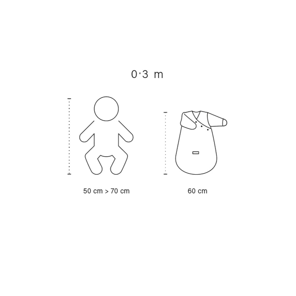 Χειμερινός Υπνόσακος 3 Tog (0-3 Μηνών) Bemini Magic Bag Little Stars Blue