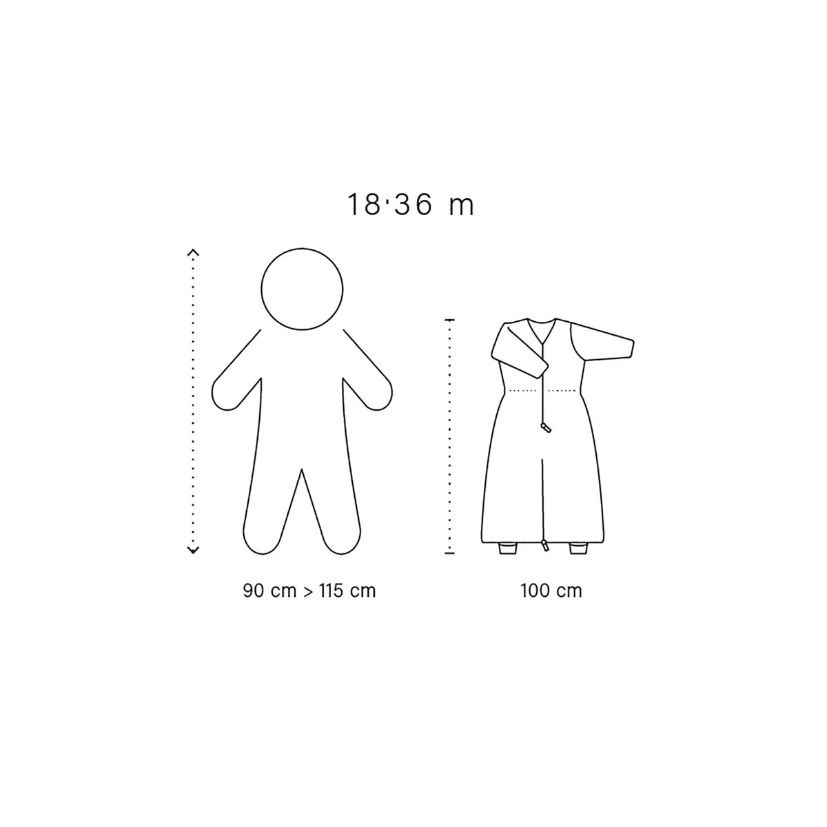 Χειμερινός Υπνόσακος Με Πόδια 3 Tog (18-36 Μηνών) Bemini Magic Bag Mineral Blue φωτογραφία