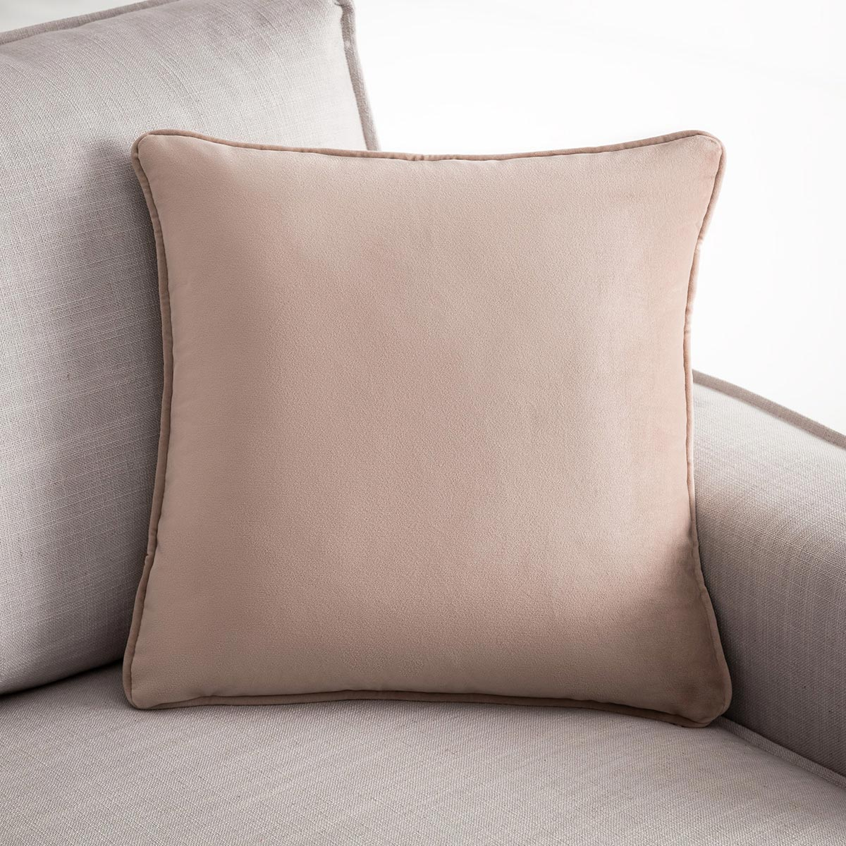 Βελουτέ Διακοσμητική Μαξιλαροθήκη (43×43) Gofis Home Winter Shell Beige 711/47 222622