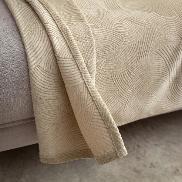 Βελουτέ Ριχτάρι Τριθέσιου Καναπέ (180x310) Gofis Home Nimbus Willow Beige 447/52