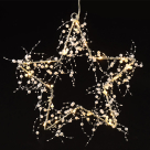 Χριστουγεννιάτικο Κρεμαστό Διακοσμητικό Με Led (28×28) Aca Star Wall XSTARDWW282A