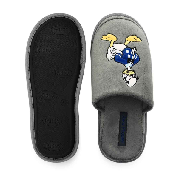 Παντόφλες Παιδικές Parex 10126174 Γκρι