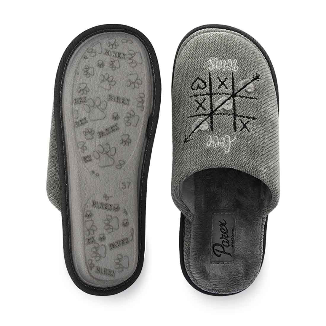 Παντόφλες Γυναικείες Parex 10126038 Γκρι 37 37 φωτογραφία