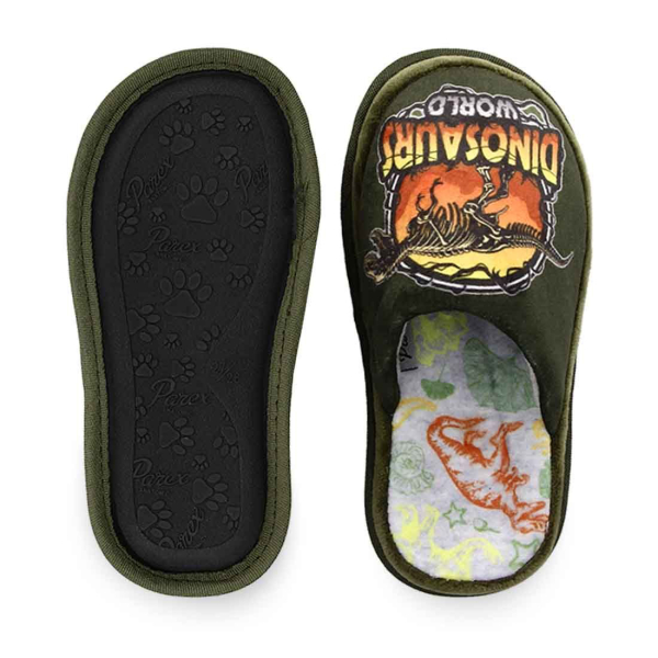 Παντόφλες Παιδικές Parex 10126178 Χακί