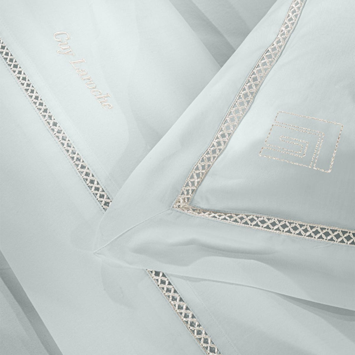 Σεντόνια King Size (Σετ) Guy Laroche Blend Moonlight Home Λευκά Είδη Κρεβατοκάμαρας Spitishop