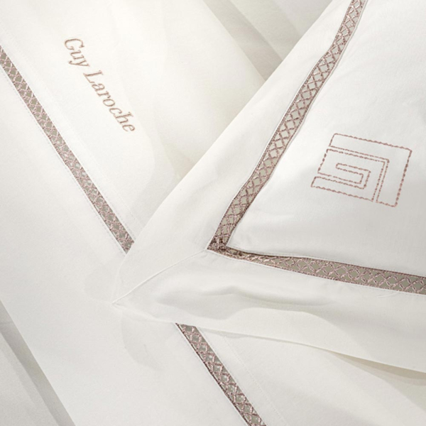 Παπλωματοθήκη Υπέρδιπλη (240x250) Guy Laroche Blend Amethyst/Ivory