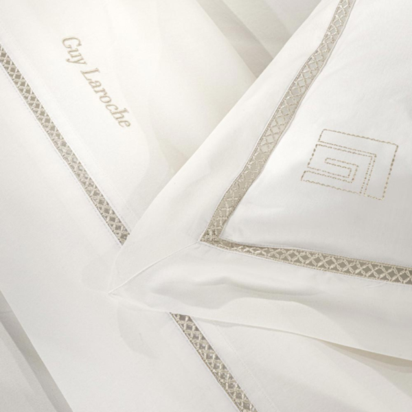 Παπλωματοθήκη Υπέρδιπλη (240x250) Guy Laroche Blend Ecru/Ivory