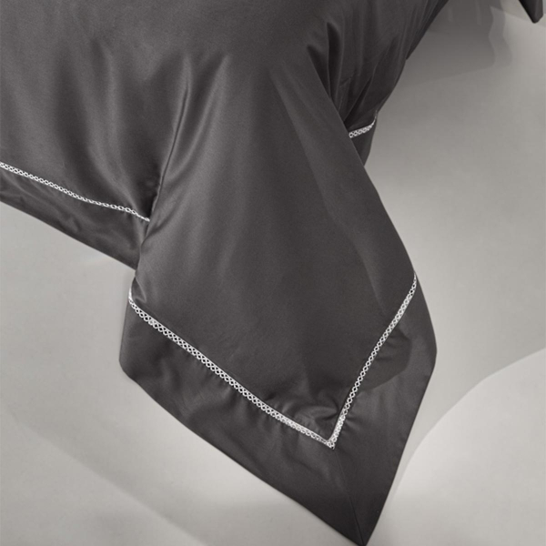 Παπλωματοθήκη Υπέρδιπλη (Σετ 240x250) Guy Laroche Blend Anthracite