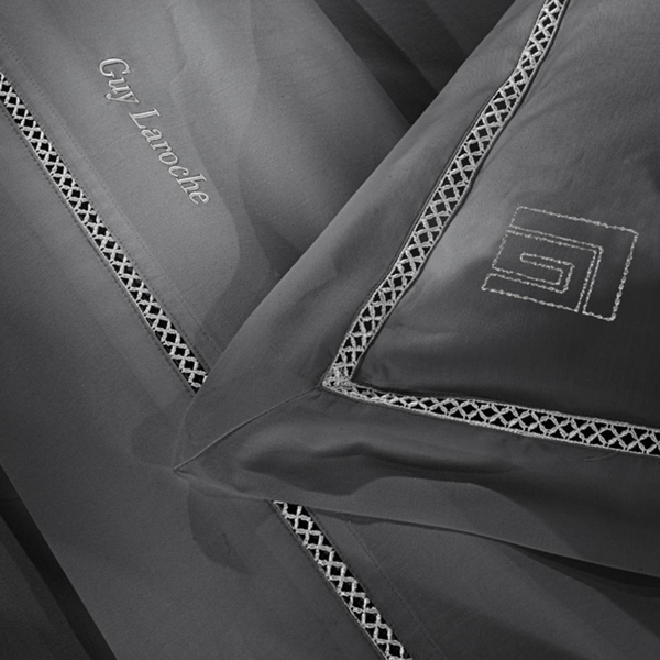 Παπλωματοθήκη Υπέρδιπλη (Σετ 240x250) Guy Laroche Blend Anthracite