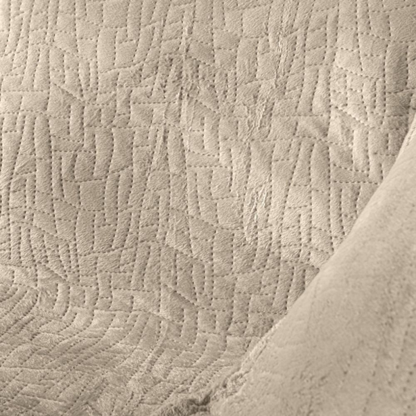 Ριχτάρι Τριθέσιου Καναπέ (170x300) + Διακοσμητική Μαξιλαροθήκη (45x45+3) Guy Laroche Avon Camel