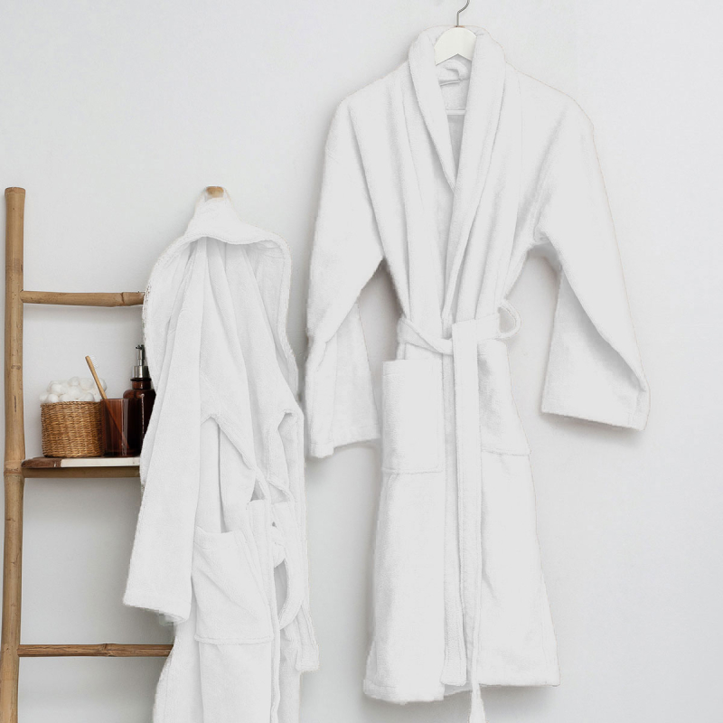 Μπουρνούζι Palamaiki Simour White