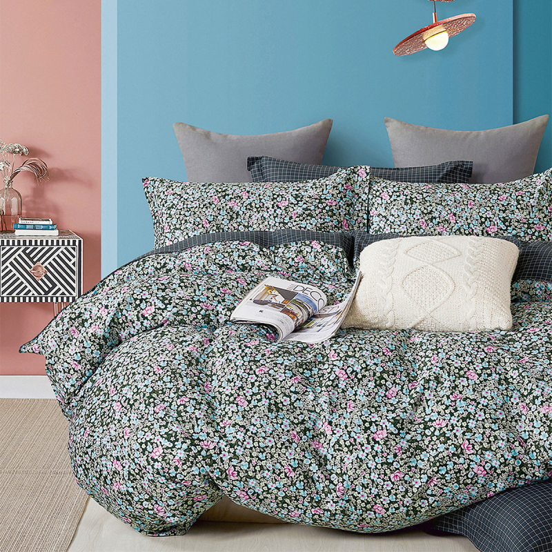 Παπλωματοθήκη Υπέρδιπλη (Σετ 230x250) 2 Όψεων Palamaiki Satin Days SD303