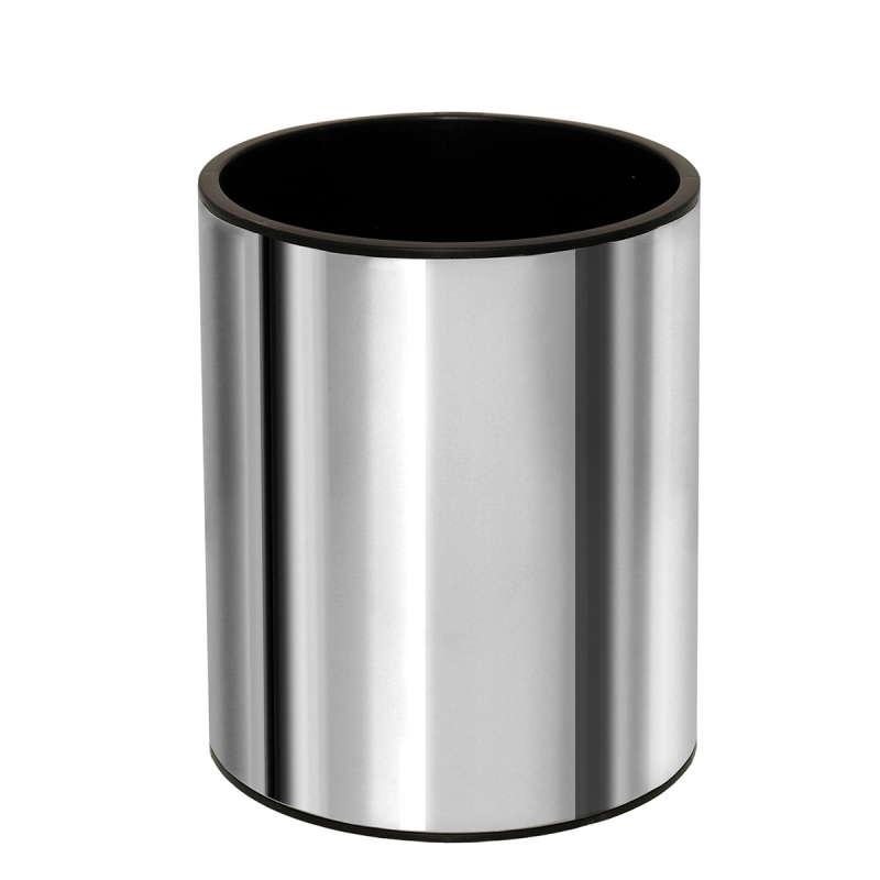 Καλάθι Απορριμμάτων (Φ20x24) Pam & Co 6lt 2024-001 Inox