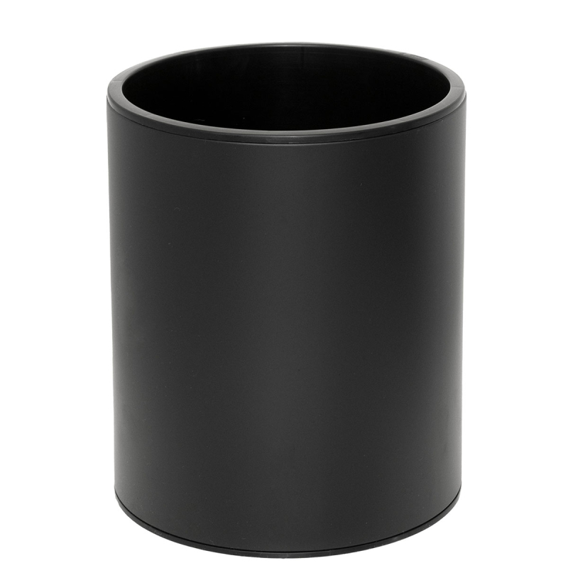 Καλάθι Απορριμμάτων (Φ20x24) Pam & Co 6lt 2024-403 Black Matt