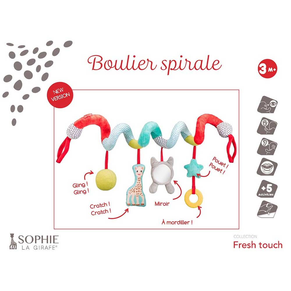 Σπιράλ Παιχνίδι Δραστηριότητας Sophie The Giraffe Activity Spiral S230831 Home Παιχνίδια Δραστηριοτήτων Spitishop