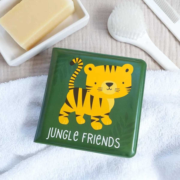 Μαλακό Βιβλίο Μπάνιου Α Little Lovely Company Jungle Friends BTBBJU10