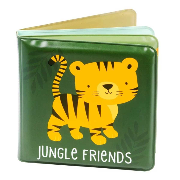 Μαλακό Βιβλίο Μπάνιου Α Little Lovely Company Jungle Friends BTBBJU10