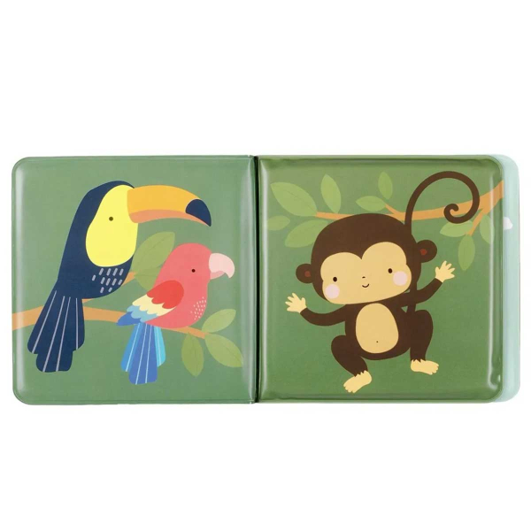 Μαλακό Βιβλίο Μπάνιου Α Little Lovely Company Jungle Friends BTBBJU10