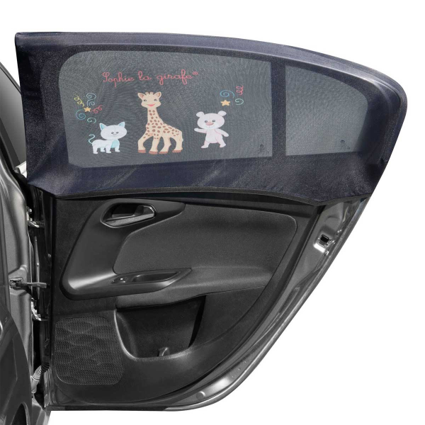 Ηλιοπροστασίες Αυτοκινήτου Φορετές (Σετ 2τμχ) Sophie The Giraffe S470229
