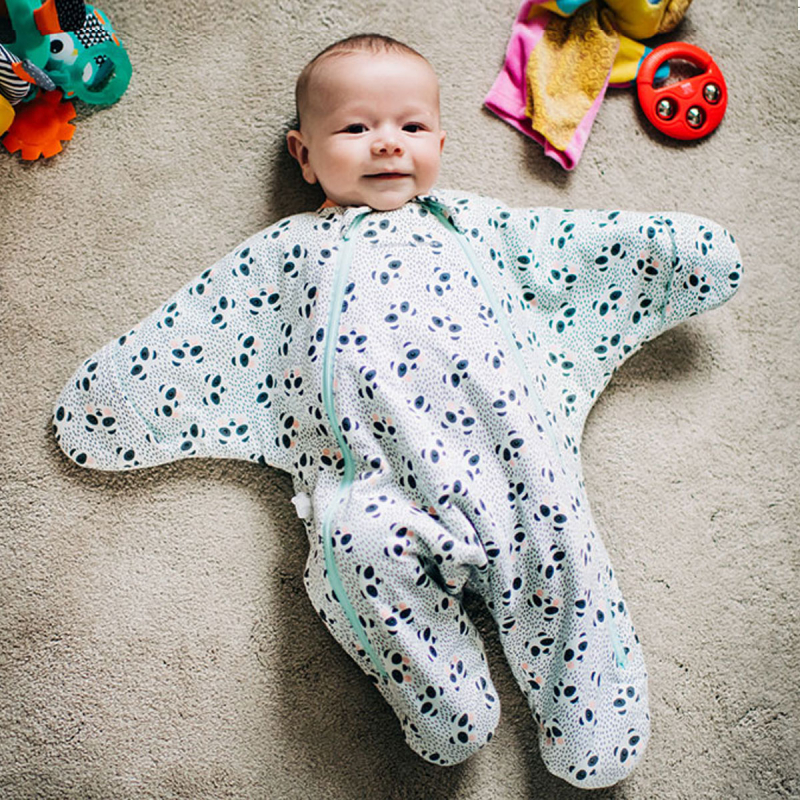 Χειμερινός Υπνόσακος Με Πόδια 2 Όψεων 2.5 Tog (0-6 Μηνών) Gro Company Starsuit Pip The Panda