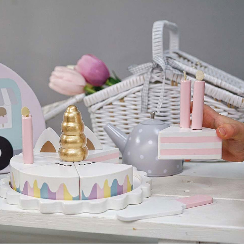 Ξύλινο Παιχνίδι Jabadabado Τούρτα Μονόκερος JB-T272