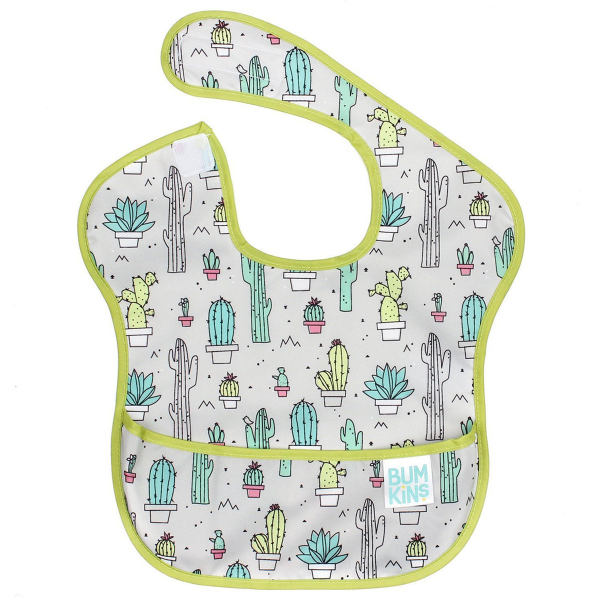 Σαλιάρα 6-24 Μηνών (25x22.8) Bumkins Cacti