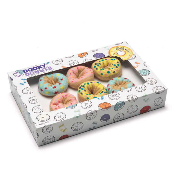 Βρεφικά Καλτσάκια (Σετ 3 Ζεύγη) Dooky Donut Tutti Frutti DK-128332
