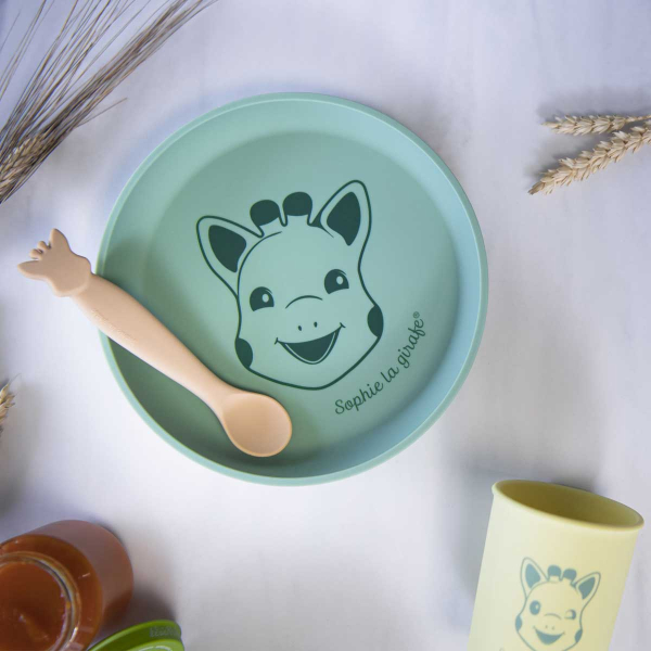 Πιάτο Σιλικόνης (Φ18x3) Sophie The Giraffe S010002