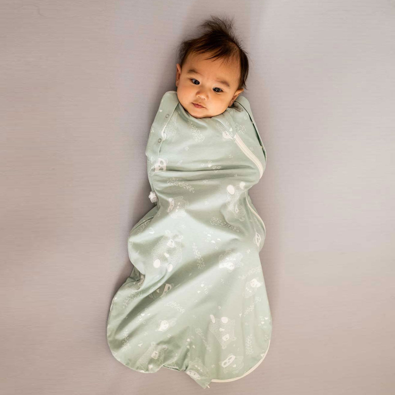 Χειμερινός Υπνόσακος - Πάνα Φασκιώματος 2.5 Tog (3-6 Μηνών) Gro Company Swaddle Bag Woodland Grofr