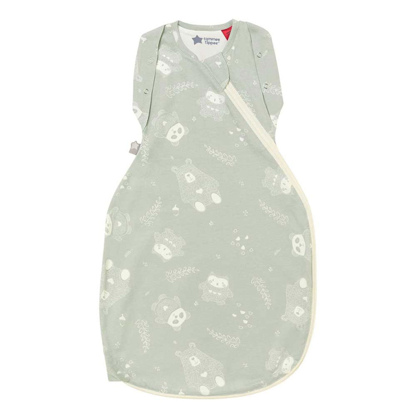 Χειμερινός Υπνόσακος - Πάνα Φασκιώματος 2.5 Tog (3-6 Μηνών) Gro Company Swaddle Bag Woodland Grofr