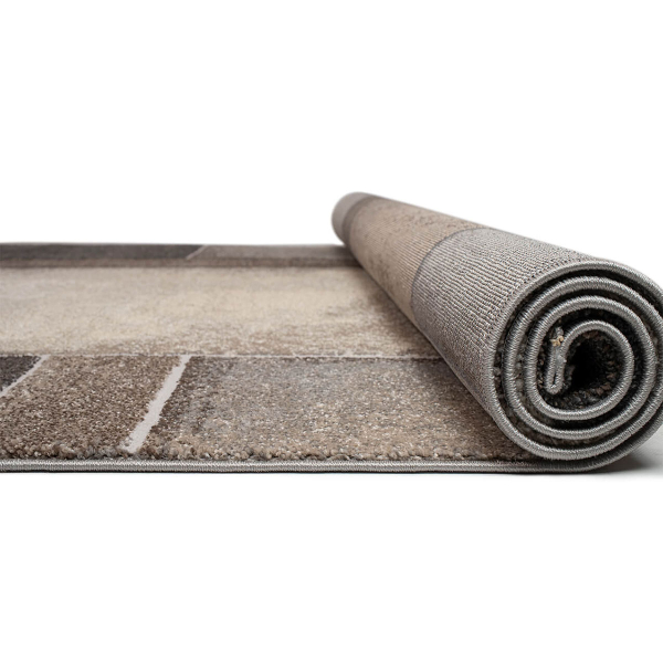 Χαλί Διαδρόμου (80x150) Βιοκαρπέτ Alva 4697A/75 D.Vison Beige